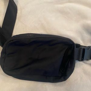 Black Lululemon Belt Bag